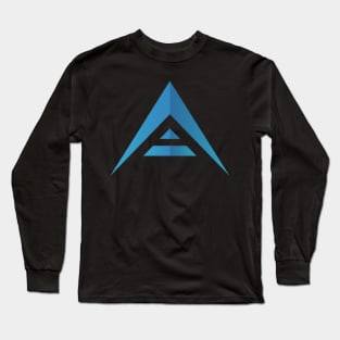 ARK Crypto Coin - Blue Logo Long Sleeve T-Shirt